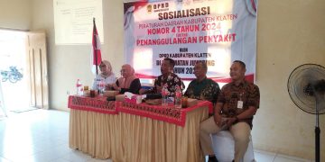 DPRD Klaten Sosialisasi Perda Penanggulangan Penyakit: Dewan Ajak Warga Jaga Pola Hidup, Tapi Warung Kopi Tetap Penuh Gorengan