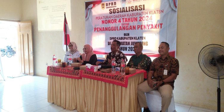 DPRD Klaten Sosialisasi Perda Penanggulangan Penyakit: Dewan Ajak Warga Jaga Pola Hidup, Tapi Warung Kopi Tetap Penuh Gorengan