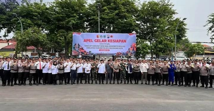 Pasuruan Gelar Apel Siaga Hadapi Bencana Hidrometeorologi: Antara Serius, Seragam, dan Semangat Gotong Royong