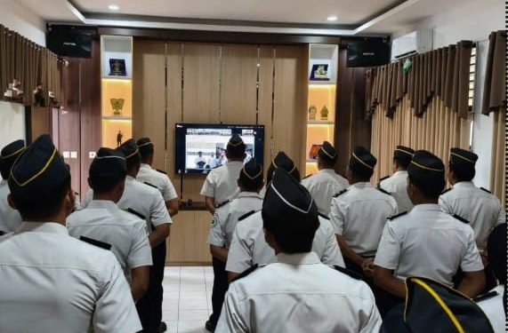 Lapas Klaten Apel Virtual Awal 2026, Layar Menyala, Semangat Dikencangkan